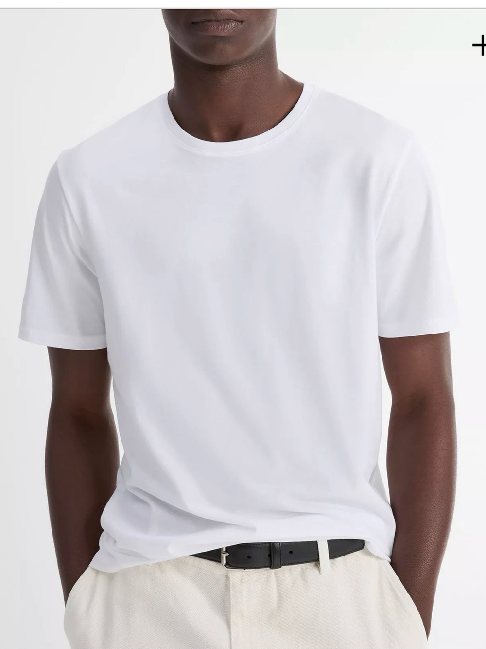 Vince Men's Short Sleeve Crewneck Tee - White